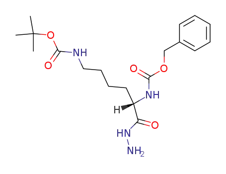 (S)-tert-butyl 5-(benzyloxycarbonylamino)-6-hydrazinyl-6-oxohexylcarbamate