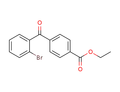 Molecular Structure of 746651-78-5 (2-BROMO-4'CARBOETHOXYBENZOPHENONE)