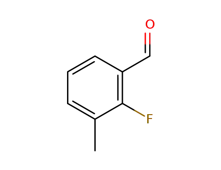 Molecular Structure of 886762-64-7 (2-Fluoro-3-methylbenzaldehyde)