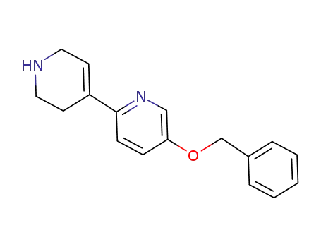 5-(benzyloxy)-1',2',3',6'-tetrahydro-2,4'-bipyridine