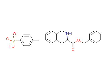Benzyl (S)-(-)-1,2,3,4-tetrahydro-3-isoquinolinecarboxylate p-toluenesulfonic acid salt(77497-97-3)