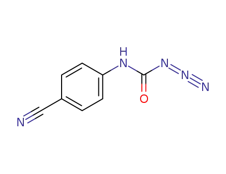 (4-cyanophenyl)carbamoyl azide