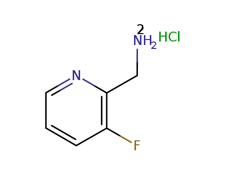 (3- 플루오로 피리딘 -2- 일) MethanaMine 염산염