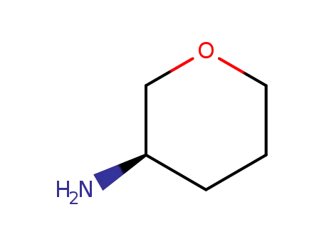 Molecular Structure of 1071829-82-7 ((R)-tetrahydro-2H-pyran-3-amine hydrochloride)