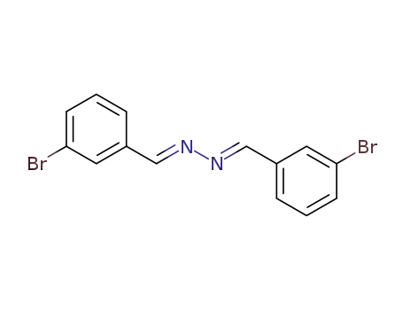 Molecular Structure of 1104070-89-4 (1,2-bis(3-bromobenzylidene)hydrazine,)