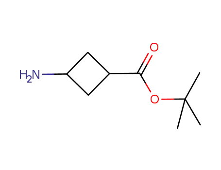Molecular Structure of 957793-95-2 (cis-3-AMinocyclobutanecarboxylic acid tert-butyl ester)