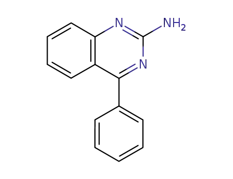 Molecular Structure of 14005-50-6 (4-phenylquinazolin-2-amine)