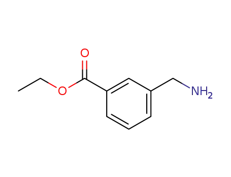 Molecular Structure of 115868-92-3 (Benzoic acid, 3-(aminomethyl)-, ethyl ester)