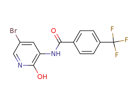 N-(5-bromo-2-hydroxypyridin-3-yl)-4-(trifluoromethyl)benzamide