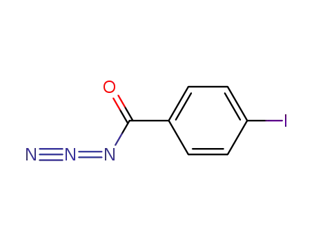 Benzoyl azide, 4-iodo-