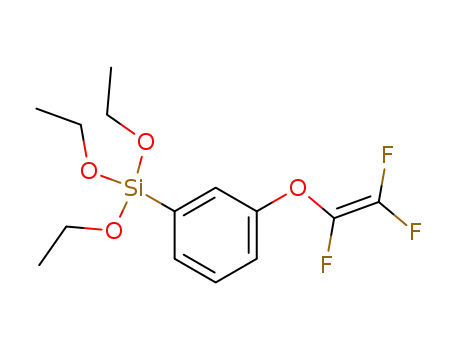 Molecular Structure of 851681-35-1 ([3-[(trifluorovinyl)oxy]phenyl]triethoxysilane)