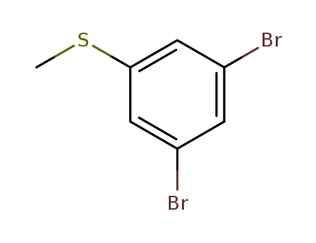Benzene, 1,3-dibromo-5-(methylthio)-