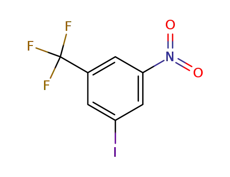 Molecular Structure of 41253-01-4 (1-IODO-3-NITRO-5-BENZOTRIFLUORIDE)