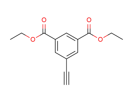 Molecular Structure of 368455-18-9 (diethyl 5-ethynyl-1,3-benzenedicarboxylate)