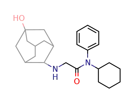 N-cyclohexyl-2-(5-hydroxy-adamantan-2-ylamino)-N-phenyl-acetamide