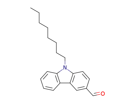 Molecular Structure of 67707-10-2 (9H-Carbazole-3-carboxaldehyde, 9-octyl-)