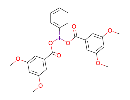 Molecular Structure of 113810-66-5 (<bis<(3,5-dimethoxybenzoyl)oxy>iodo>benzene)