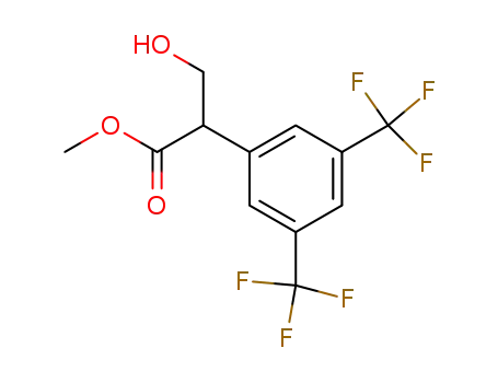(RS)-methyl α-(hydroxymethyl)-3,5-bis(trifluoromethyl)benzeneacetate