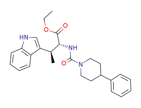 ethyl (2R,3S)-3-(1H-indol-3-yl)-2-{[(4-phenylpiperidin-1-yl)carbonyl]amino}butanoate