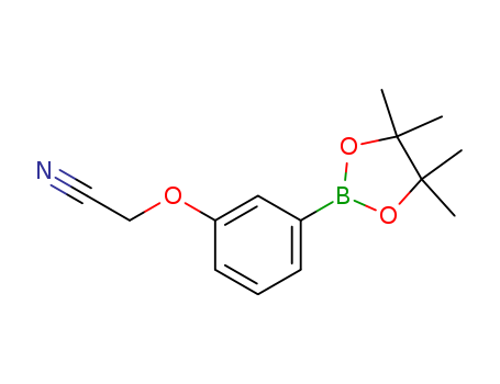 SAGECHEM/2-(3-(4,4,5,5-Tetramethyl-1,3,2-dioxaborolan-2-yl)phenoxy)acetonitrile/SAGECHEM/Manufacturer in China