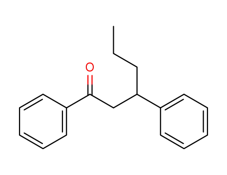 Molecular Structure of 1454-59-7 (1-Hexanone, 1,3-diphenyl-)
