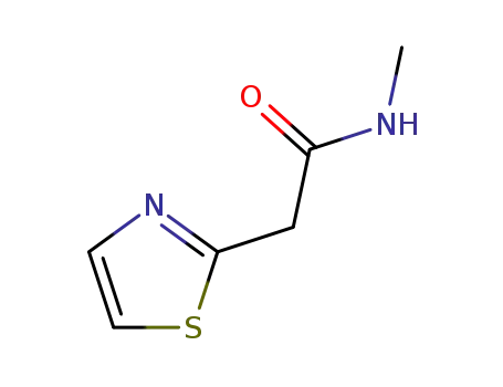 2-티아졸아세트아미드, N-메틸-