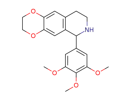 6-(3,4,5-trimethoxyphenyl)-2,3,6,7,8,9-hexahydro-[1,4]dioxino[2,3-g]isoquinoline