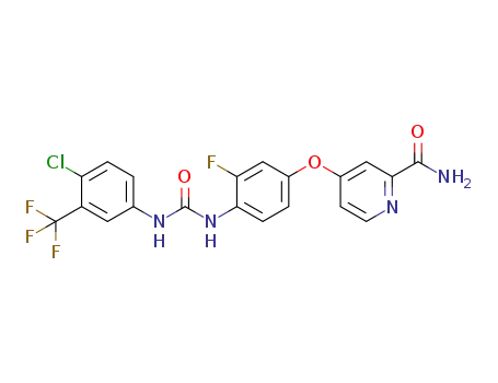 Molecular Structure of 1343498-72-5 (N-Desmethyl Regorafenib)