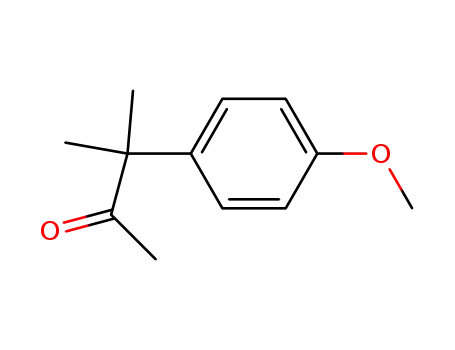 Molecular Structure of 14958-00-0 (2-Butanone, 3-(4-methoxyphenyl)-3-methyl-)