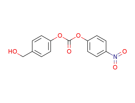 Molecular Structure of 334999-60-9 (Carbonic acid, 4-(hydroxymethyl)phenyl 4-nitrophenyl ester)
