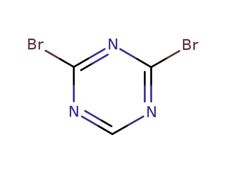 Molecular Structure of 38771-76-5 (1,3-Dibromotriazine)