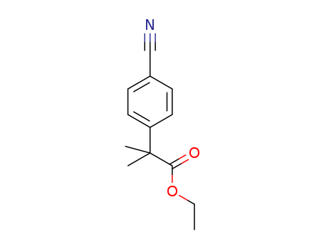 ethyl 2-(4-cyanophenyl)-2-methylpropanoate