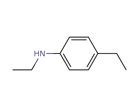 Molecular Structure of 4960-26-3 (Benzenamine, N,4-diethyl-)