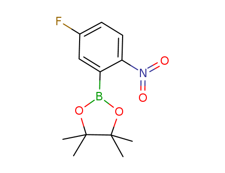 5-Fluoro-2-nitrobenzeneboronic acid pinacol ester, 96%