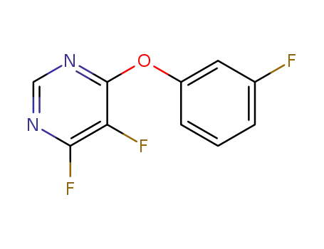 4-(3-fluorophenoxy)-5,6-difluoropyrimidine