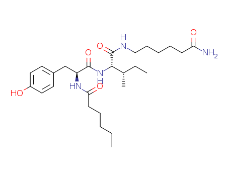 Custom peptide Hexanoyl-Tyr-Ile-Ahx-NH2; Dihexa Peptide,cas1401708-83-5