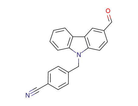 4-((3-formyl-9H-carbazol-9-yl)methyl)benzonitrile