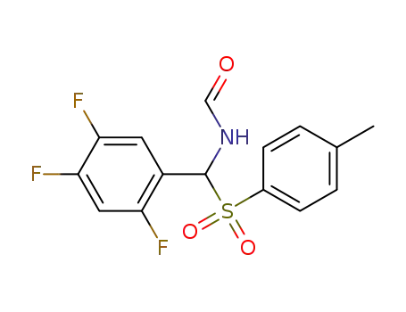 Formamide, N-[[(4-methylphenyl)sulfonyl](2,4,5-trifluorophenyl)methyl]-