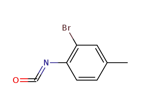 Molecular Structure of 71189-13-4 (2-BROMO-4-METHYLPHENYL ISOCYANATE  96)