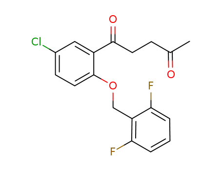 1,4-Pentanedione, 1-[5-chloro-2-[(2,6-difluorophenyl)methoxy]phenyl]-