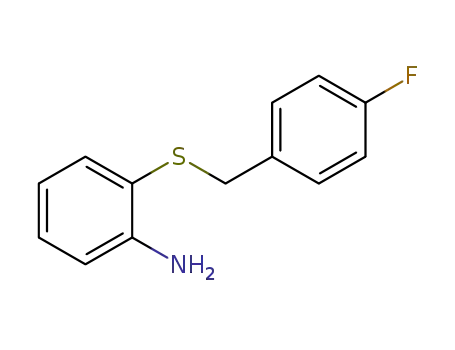 2-[(4-Fluorophenyl)methylsulfanyl]aniline