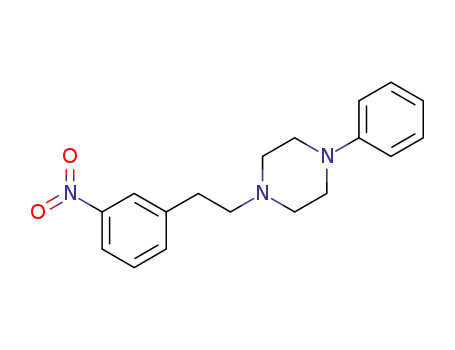 Molecular Structure of 1369303-80-9 (1-[2-(3-nitrophenyl)ethyl]-4-phenylpiperazine)
