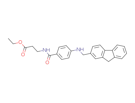 3-{4-[(9H-fluoren-2-ylmethyl)amino]benzoylamino}propionic acid ethyl ester