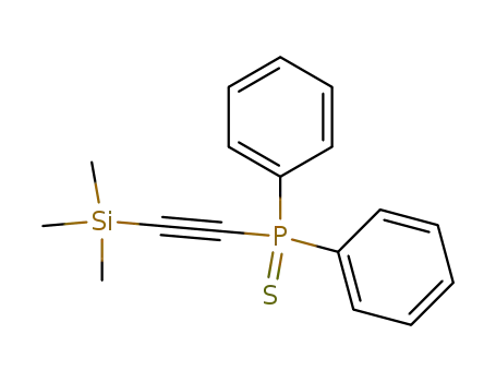 (trimethylsilylethynyl)diphenylphosphine sulfide
