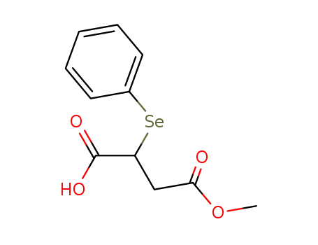 Butanedioic acid, (phenylseleno)-, 4-methyl ester