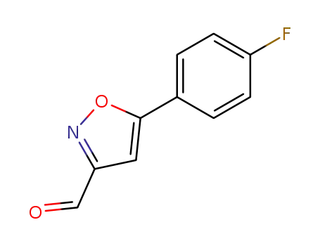 5-(4-Fluorophenyl)isoxazole-3-carboxaldehyde