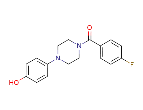 4-{4-[(4-fluorophenyl)carbonyl]-1-piperazinyl}phenol