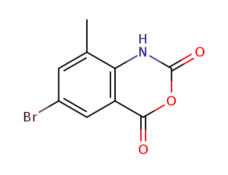 2H-3,1-Benzoxazine-2,4(1H)-dione, 6-bromo-8-methyl-