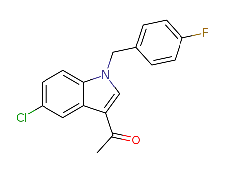 Ethanone, 1-[5-chloro-1-[(4-fluorophenyl)methyl]-1H-indol-3-yl]-