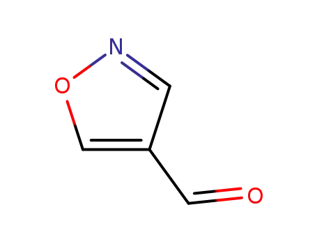Molecular Structure of 65373-53-7 (ISOXAZOLE-4-CARBALDEHYDE)